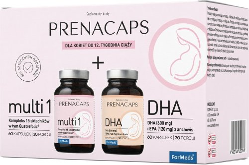 PRENACAPS MULTI 1 + DHA